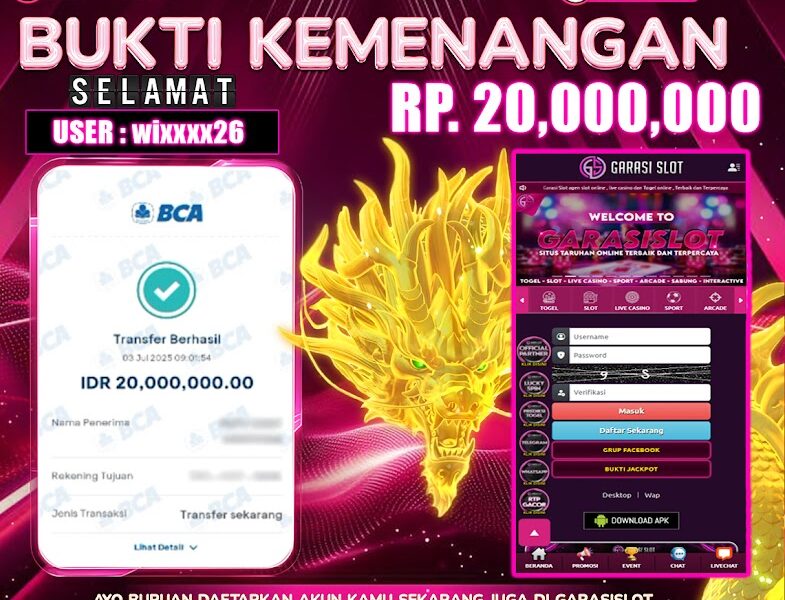 Selamat atas kemenangannya bermain di situs gacor GARASISLOT di game provider pramatic Gold Party 2 – After Hours