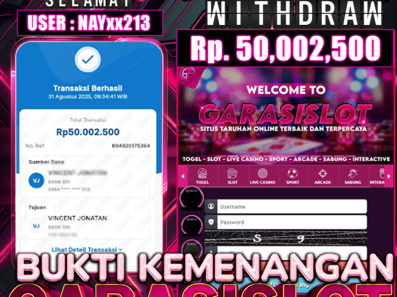 GARASISLOT Bukti Kemenangan Dragons Treasure Quest