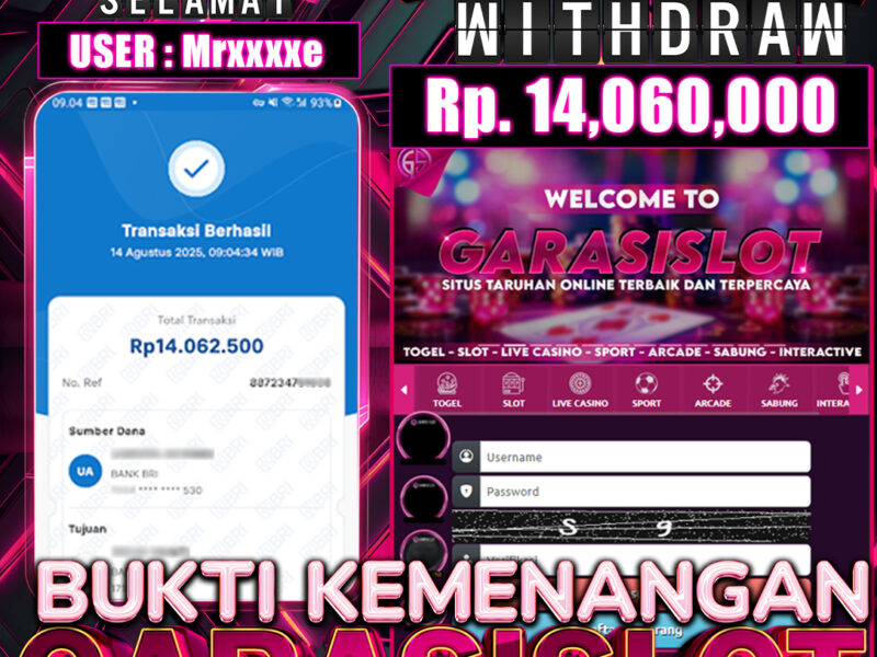 GARASISLOT >> Update Bukti Jp Asli Permainan Slot Zeus