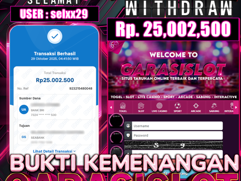 GARASISLOT Bukti kemenangan Fortune Tiger
